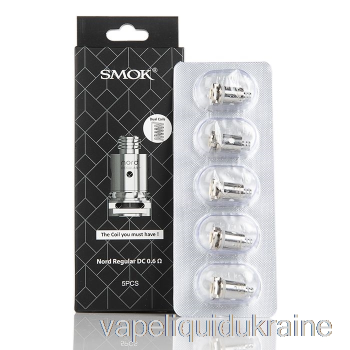 Vape Liquid Ukraine SMOK NORD Replacement Coils 0.6ohm Nord Regular DC Coils